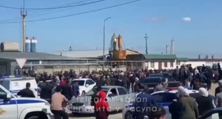 Обнародованы видео стрельбы на акции противников мобилизации в Дагестане