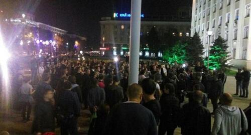 Акция против частичной мобилизации в Краснодаре. Фото из Телеграм-канала t.me/protest_krasnodar