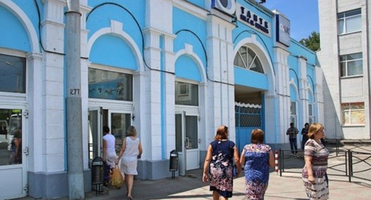 Здание ТАНТК им.Бериева, где произошло массовое отравление таллием. Фото Сергея Снежина для "Кавказского узла".