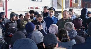 Меликов отчитался о проверке после взрыва в Хасавюрте