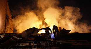 Пожар. Фото Влада Александрова, Юга.ру