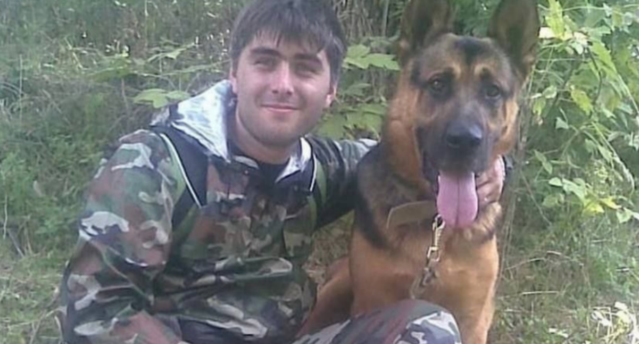 Ибрагим Джимиев. Скриншот фото из ТГ-канала Казбека Гуцунаева от 28.01.23, https://t.me/gutsunaev_kazbek/247.
