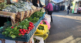 Овощи на рынке в Степанакерте. Фото Алвард Григорян для "Кавказского узла"