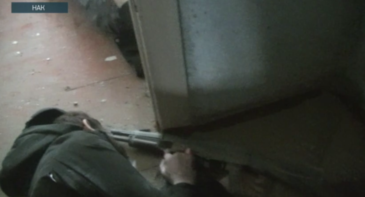 Видео с места контртеррористической операции на Ставрополье и Telegram-канала "Антитеррор СК" от 09.02.23, https://t.me/antiterror_sk/1826.
