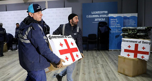 Гуманитарная помощь от жителей Грузии прибыла в пострадавшие районы Турции