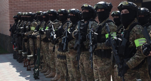 Военнослужащие из Чечни, фото: grozny.tv