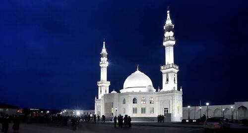 Новая мечеть в ауле Кошехабль в Адыгее. Фото из Telegram-канала главы республики Мурата Кумпилова. https://t.me/muratkumpilov/234