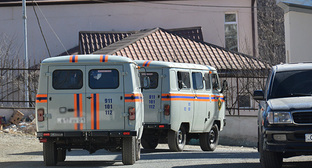 Полицейские машины Нагорный Карабах. Фото: https://www.facebook.com/photo?fbid=693376546128400&set=pcb.693380546128000