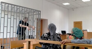 Заседание суда по делу об убийстве Кардашова 5 июня 2023 года. Фото корреспондента "Кавказского узла".