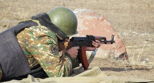 Армянский военнослужащий. Фото: https://www.aravot-ru.am/2022/08/19/390048/