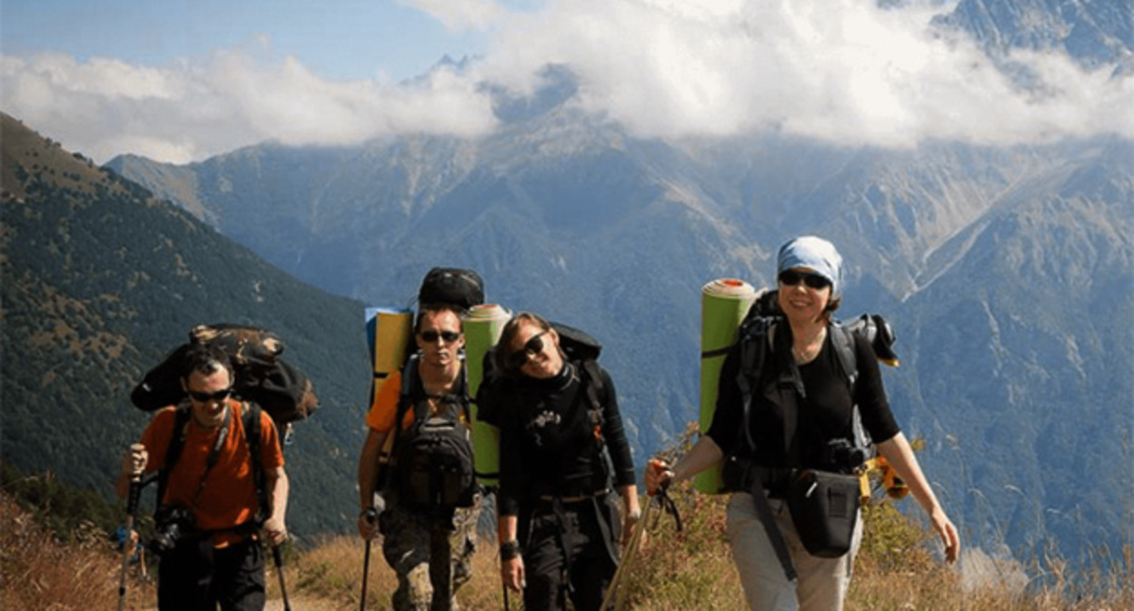 Туристы в Дагестане. Фото: 
 https://riadagestan.ru