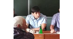 Артем Магомедов. Фото https://chernovik.net/content/lenta-novostey/nachalnik-policii-rutulskogo-rayona-artyom-magomedov-zaderzhan