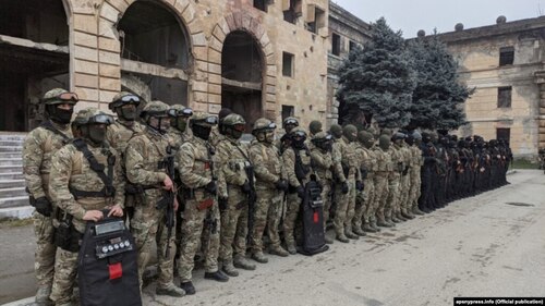 Российские военнослужащие в Абхазии. Фото: apsnypress.info