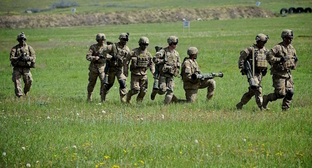 Военнослужащие на учениях, фото: пресс-служба Минобороны Азербайджана, mod.gov.az