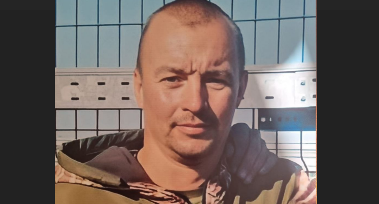 Руслан Борисенко. Скриншот фото из Telegram-канала администрации Первомайского сельского округа от 01.11.23, https://t.me/EvN6G35EwtlNmIy/4369
