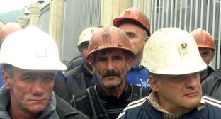 Грузинские шахтеры. Фото Беслана Кмузова для "Кавказского узла"ю