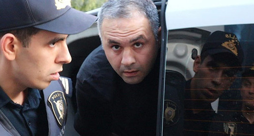 Ульви Гасанли во время задержания в июне 2023 года. Фото: Ульвия Али/JAMnews
