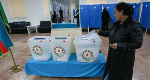 Выборы в Азербайджане. Фото Азиза Каримова для "Кавказского узла".