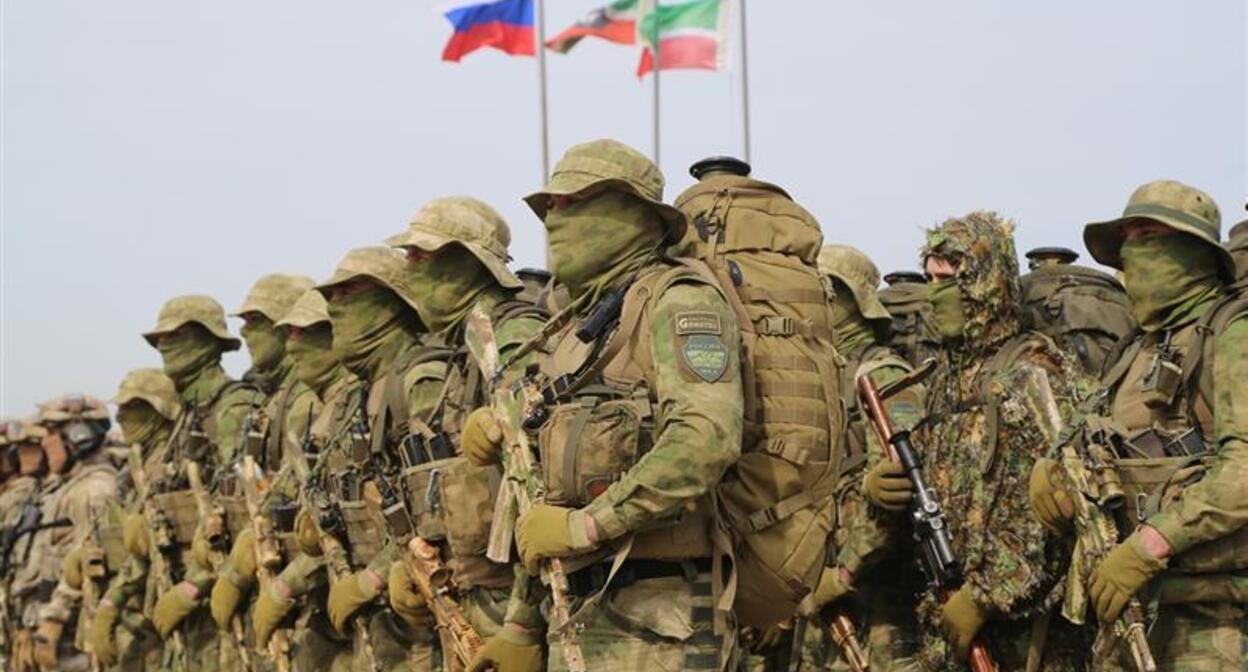 Отряд "Ахмат". Фото: "Грозный Информ" https://grozny-inform.ru/news/svo/154890/