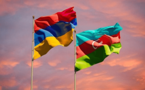 Флаги Армении и Азербайджана. Фото Vesti.Az, https://vesti.az/