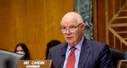 Председатель Комитета Сената США по международным отношениям Бен Кардин. Фото: https://factor.am/ru/49119.html