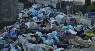 Свалка мусора в Баксанском районе. Фото: пресс-служба Роспотребнадзора Дагестана