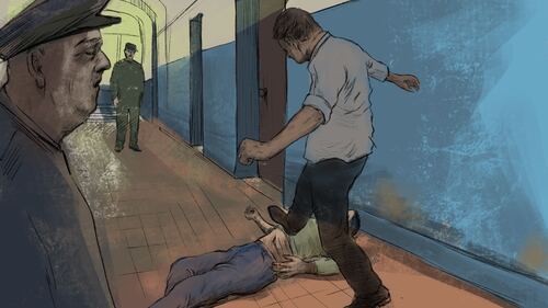 Араз Алиев: "Меня били по животу и ногам". Иллюстрация Мейдан ТВ Араз Алиев: "Меня били по животу и ногам". Иллюстрация Мейдан ТВ