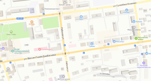 Место проведения КТО в Карабулаке. Скриншот с сервиса "Яндекс.Карты". https://yandex.ru/maps/20180/karabulak/?ll=44.913358%2C43.306339&z=17.42