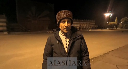 Джансух Адлейба. Скриншот видео Телеграм-канала "Аиашара"  https://t.me/aiashara/6450