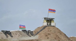 Граница Армении и Азербайджана. Фото: аппарат президента Республики Армения