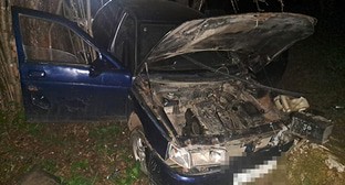 Найден автомобиль участников нападения на полицейских в Карачаевске