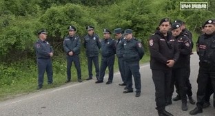 Полиция ограничила въезд в село Киранц