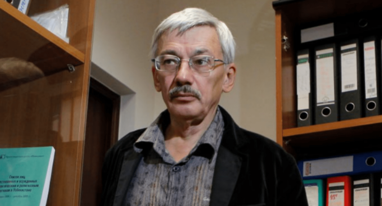 Олег Орлов. Скриншот фото из Telegram-канала "Медиазона" (Олег Орлов и "Медиазона" признаны иноагентами) от 25.04.24, https://t.me/mediazzzona/15784
