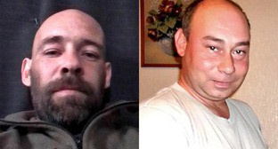 Алексей Бирюков (слева) и Евгений Раджабов. Коллаж "Кавказского узла". Фото из Telegram-канала Василия Данкова от 29.06.24, https://t.me/dankov_34/685?single