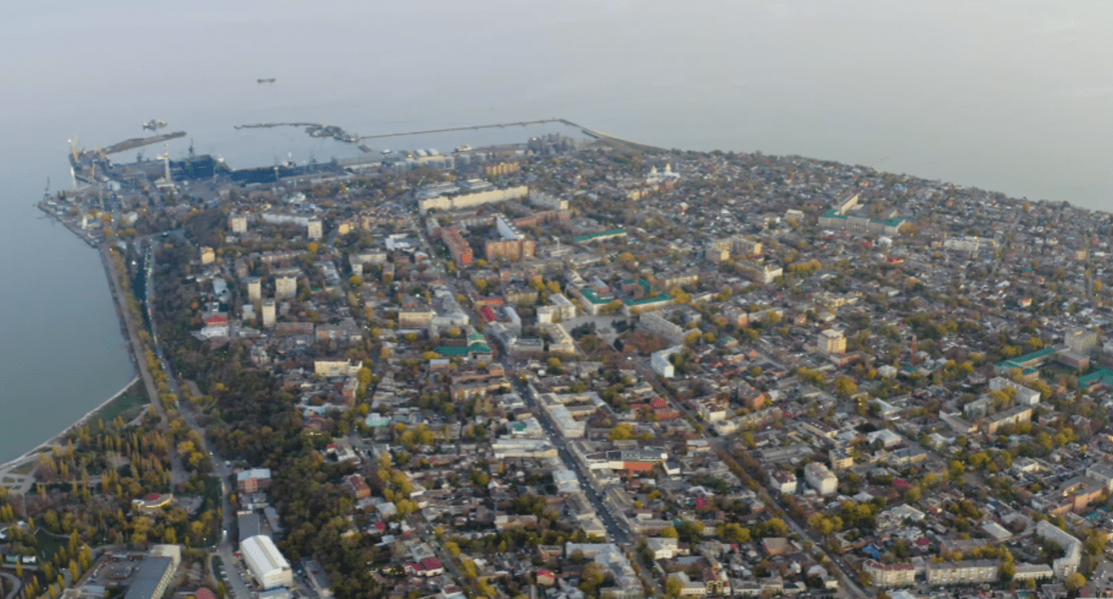 Таганрог. Стоп-кадр видео из YouTube-канала Дениса Третьякова от 05.04.24, https://www.youtube.com/watch?v=5bf3q9wv5mU
