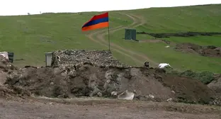 Граница Армении и Азербайджана. Фото: пресс-служба президента Армении