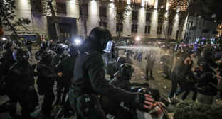 Акция протеста в Тбилиси. 7 декабря 2024 г. Фото Азиза Каримова для "Кавказского узла"