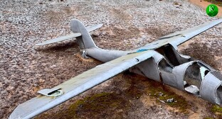 Сбитый БПЛА. Иллюстрация создана "Кавказским узлом" с помощью ИИ в программе Photoshop Сбитый БПЛА. Иллюстрация создана "Кавказским узлом" с помощью ИИ в программе Photoshop