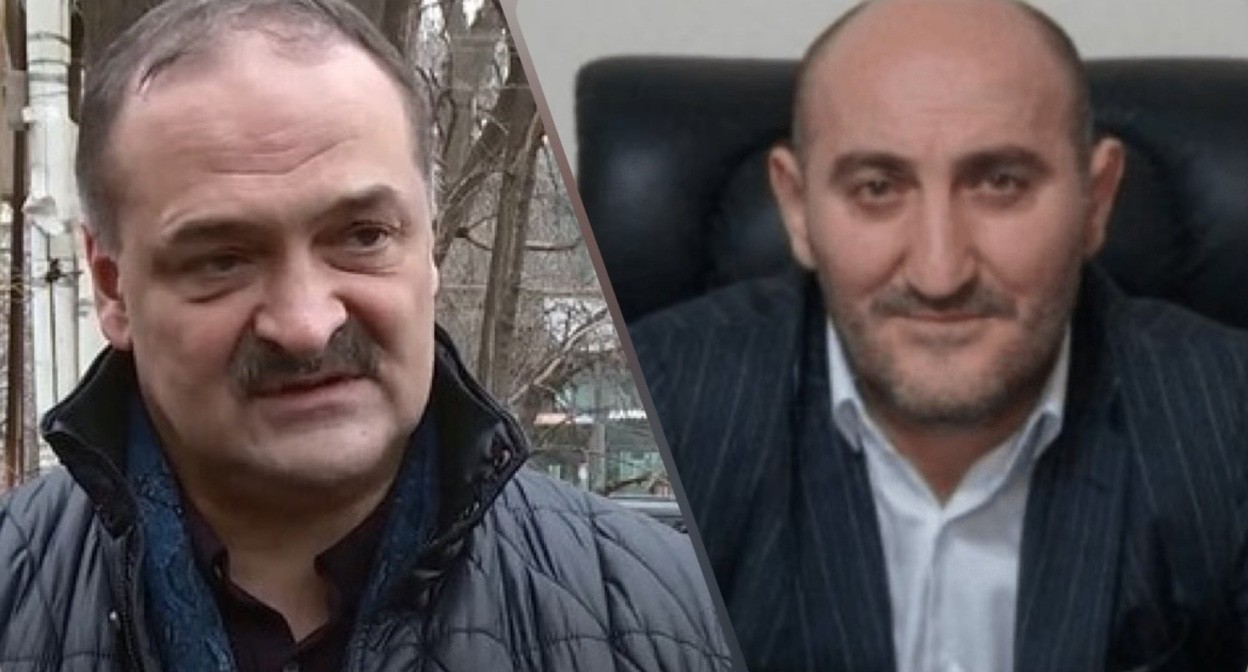 Сергей Меликов, Магомед Абдулаев. Коллаж "Кавказского узла"