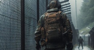 Военный на СВО. Иллюстрация создана "Кавказским узлом" с помощью ИИ в программе Copilot