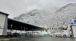 МАПП "Верхний Ларс" на границе с Грузией. Фото из официального телеграм-канала Федеральной таможенной службы https://t.me/customs_rf/7725