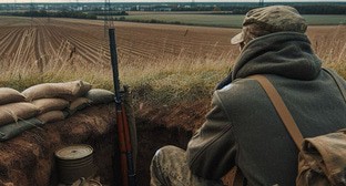Военнослужащий. Иллюстрация создана "Кавказским узлом" с помощью ИИ в программе Copilot