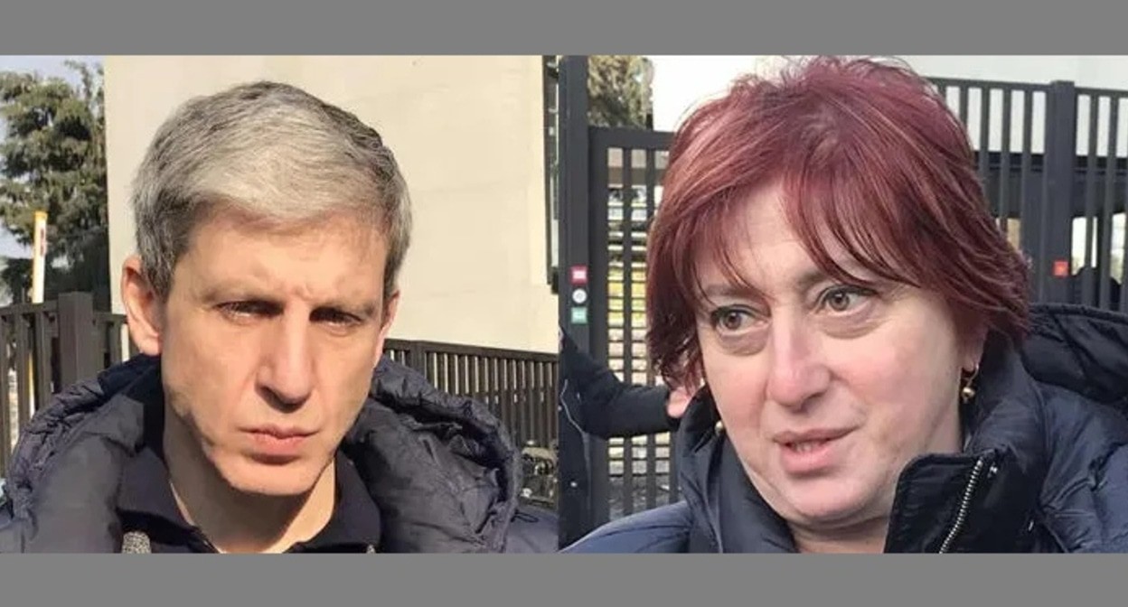 Васил Иванов-Чиковани и Нино Зауташвили. Фото и коллаж: "Интерпрессньюс" https://www.interpressnews.ge/ru/article/167846-vasil-ivanov-chikovani-i-nino-zautashvili-uvoleny-s-obshchestvennogo-veshchatelia