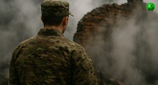 Военный на СВО. Иллюстрация создана «Кавказским узлом» с помощью ИИ в программе Copilot