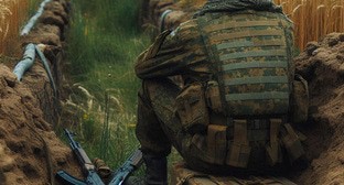 Военный на СВО. Иллюстрация создана "Кавказским узлом" с помощью ИИ в программе Copilot