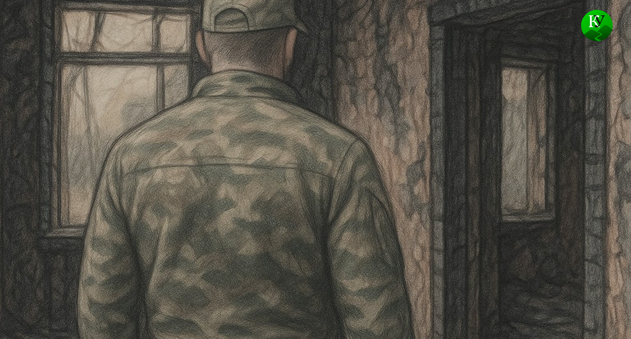 Военный на СВО. Иллюстрация создана «Кавказским узлом» с помощью ИИ в программе Copilot