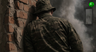 Военный на СВО. Иллюстрация создана "Кавказским узлом" с помощью ИИ в программе Copilot