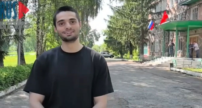 Cайд-Мухаммад Джумаев. Скриншот видео https://islamnews.ru/2025/7/18/osuzhdennyy-za-nasilie-v-otnoshenii-omona-sayd-mukhammad-dzhumaev-vyshel-na-svobodu