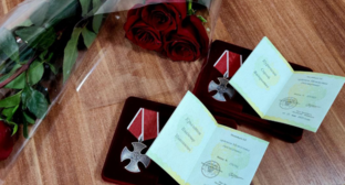 Ордена Мужества. Скриншот фото из Telegram-канала Андрея Иванова от 21.07.25. https://t.me/ivanov26an/13326