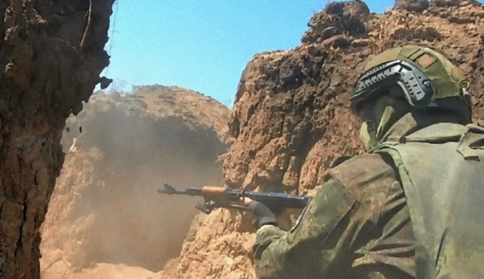 Российский боец. Скриншот фото Минобороны России от 28.08.25, https://t.me/mod_russia/55982